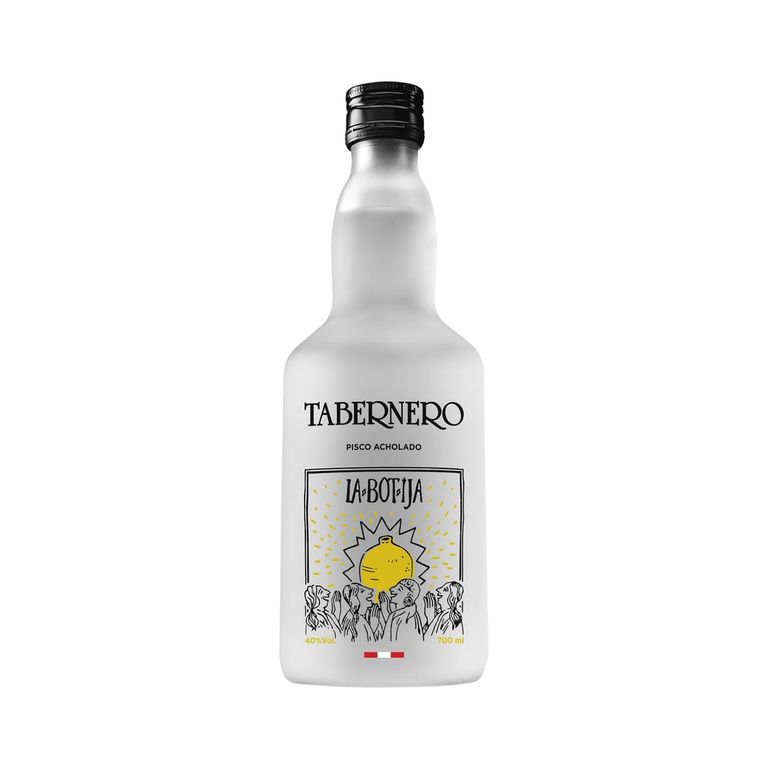 Pisco Acholado Tabernero Botija Botella 700 mL