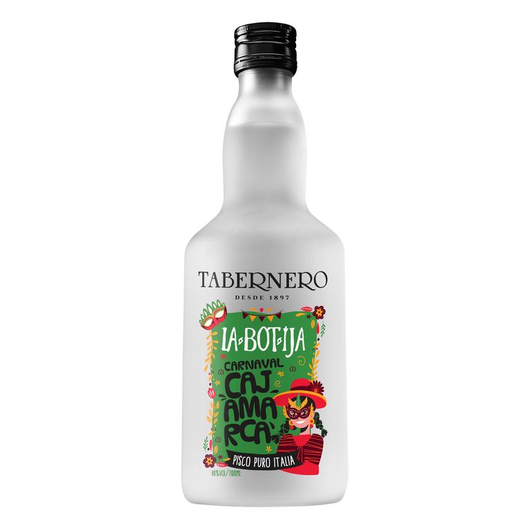 Pisco Italia Tabernero Edición Limitada Botella 700 mL