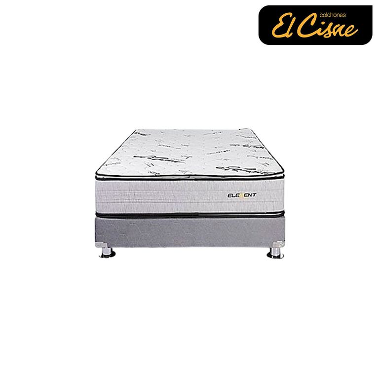 CONJUNTO ELEM PILLOW TOP POCKET 1.5 PLZ