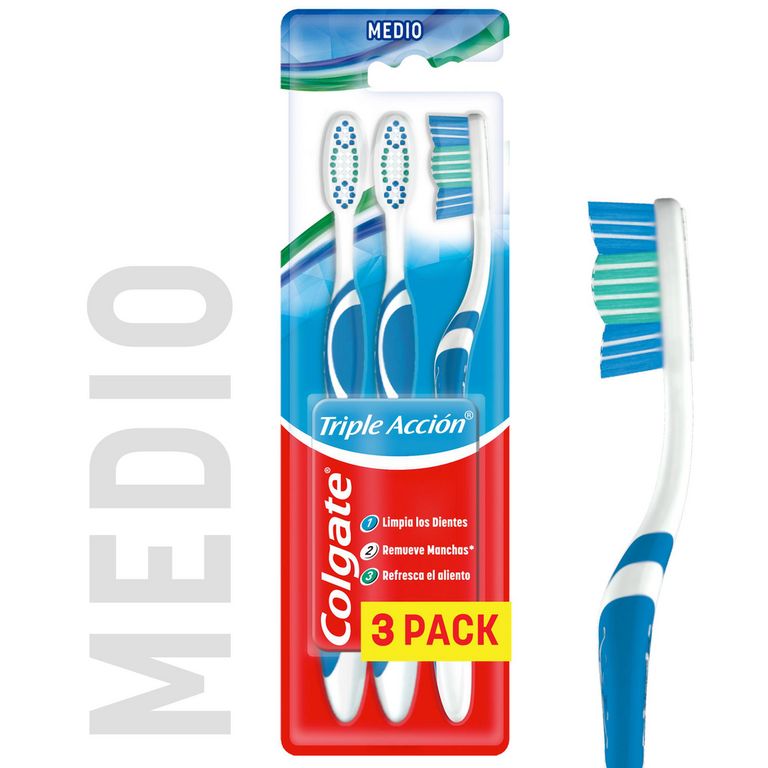 Cepillo Dental Colgate Triple Acción Medio