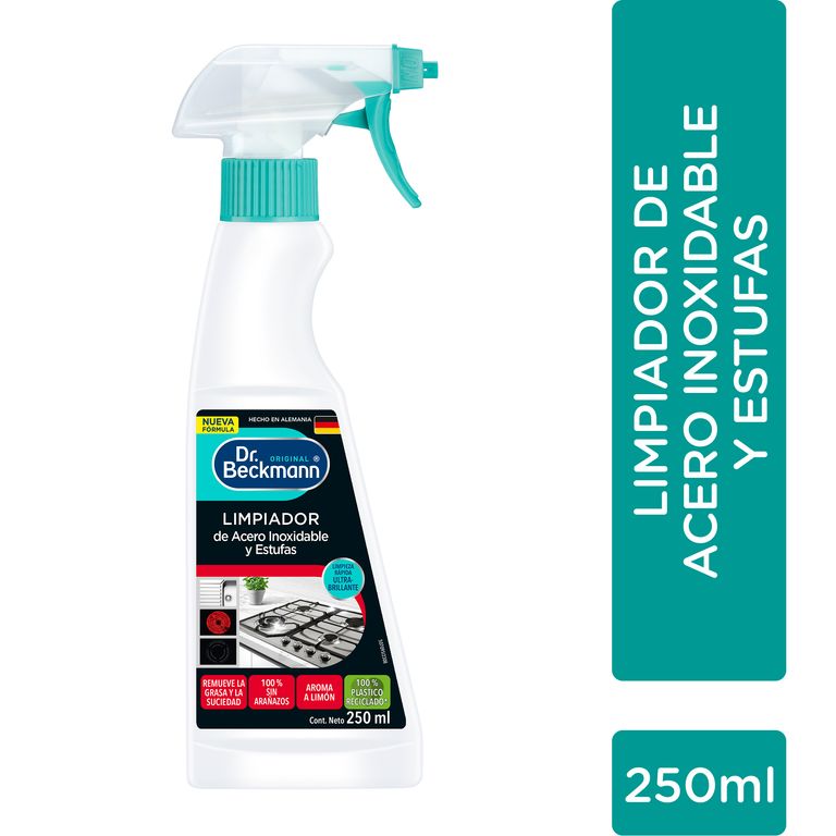 Limpiador de Acero Inoxidable Dr. Beckmann Envase 250 mL