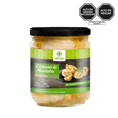 TOTTUS - Corazones de Alcachofa Tottus en Salmuera Envase 415 g