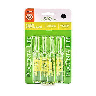Loción Control Caída Placenta Life Empaque 4 Und