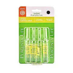PLACENTA LIFE - Ampolla Placenta Life Control Caída Saloon Pack 4 Und