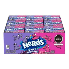 WONKA - Nerds Grape Caja x 36 Unidades