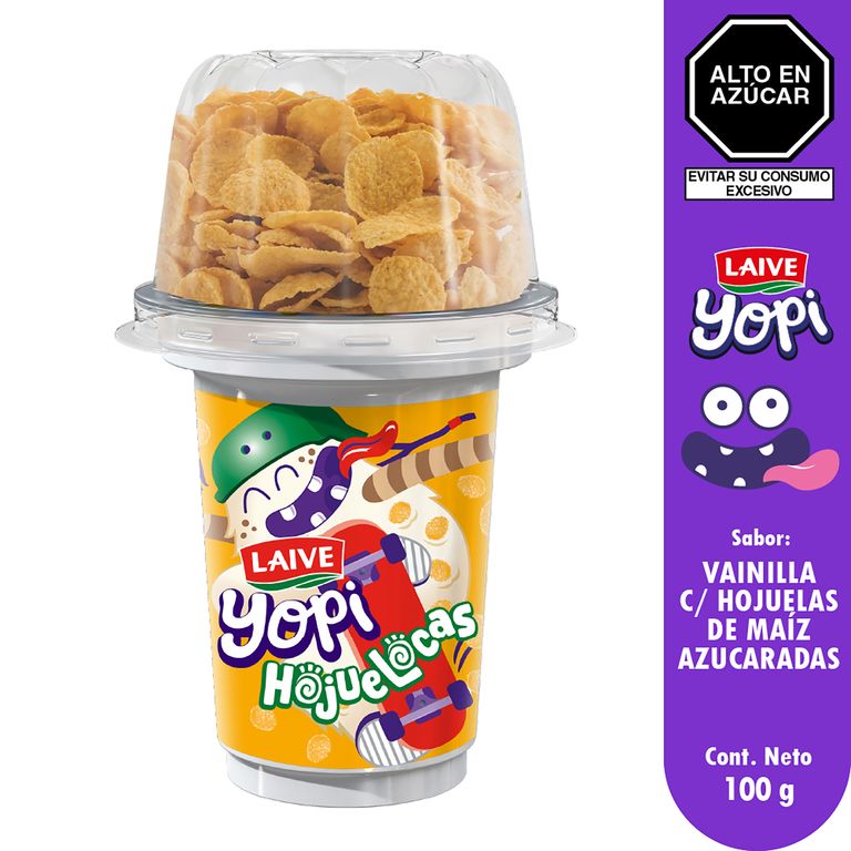 Yogurt Laive Yopimix Vainilla Hojuelas Envase 100 g
