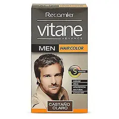 VITANE - Kit Tinte Capilar Vitane Tono Castaño Claro
