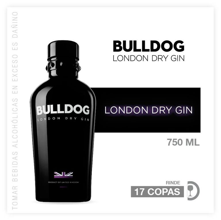 Gin London Bulldog Botella 750 mL