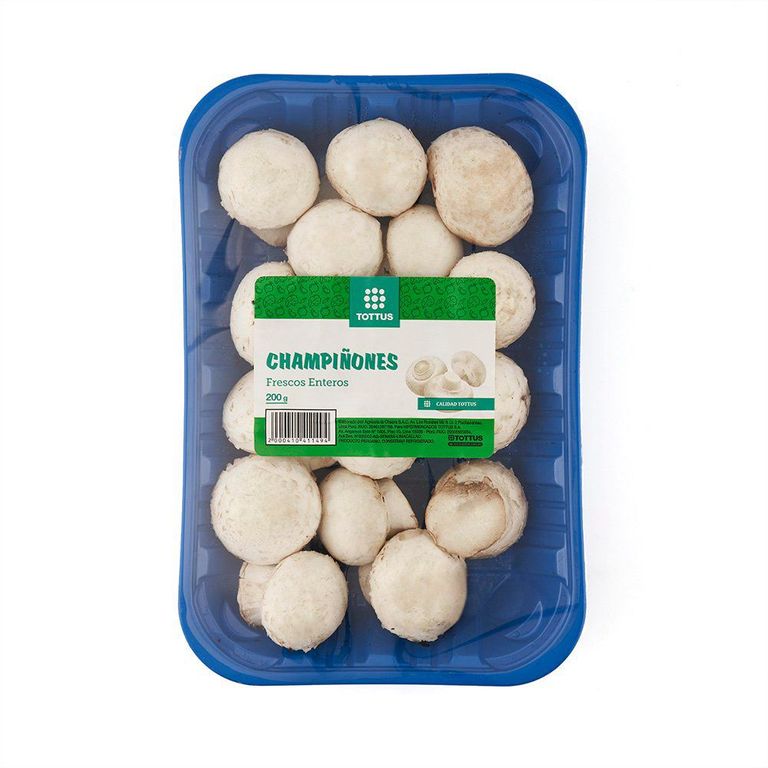 Champiñones Frescos Enteros Tottus Empaque 200 g