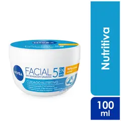 NIVEA - Crema Facial Nivea Cuidado Nutritivo Envase 100 mL