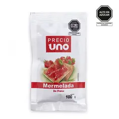 PRECIO UNO - Mermelada de Fresa Bolsa 100 g