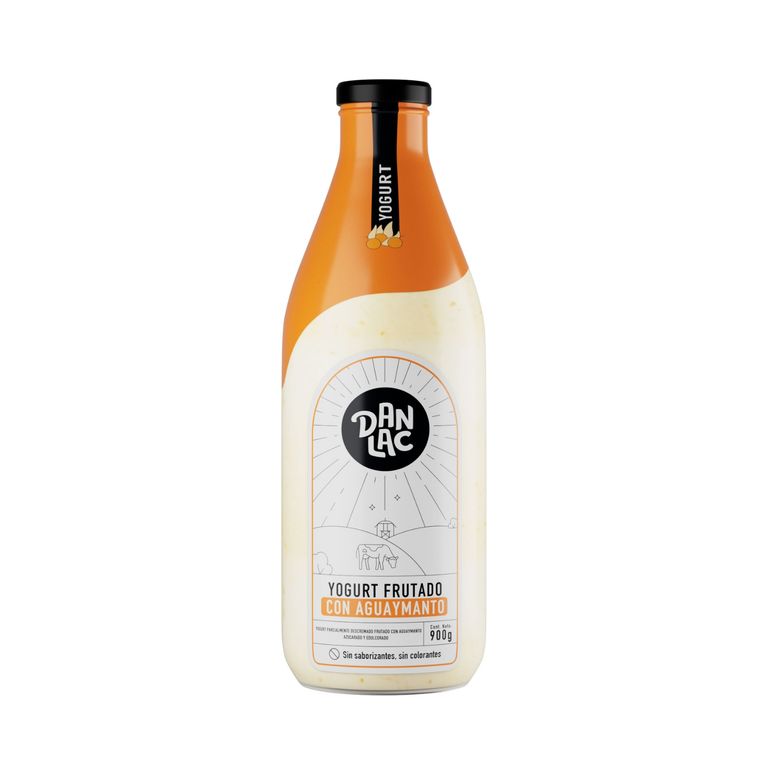 Yogurt Frutado Danlac Aguaymanto Botella 900 g