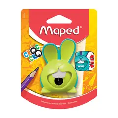 MAPED - Tajador Maped Croc Croc Conejo 1 Agujero Con Depósito