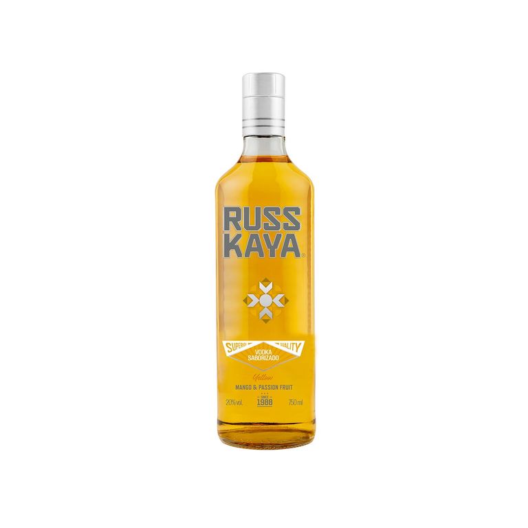 Vodka Russkaya Citrus Botella 750 mL