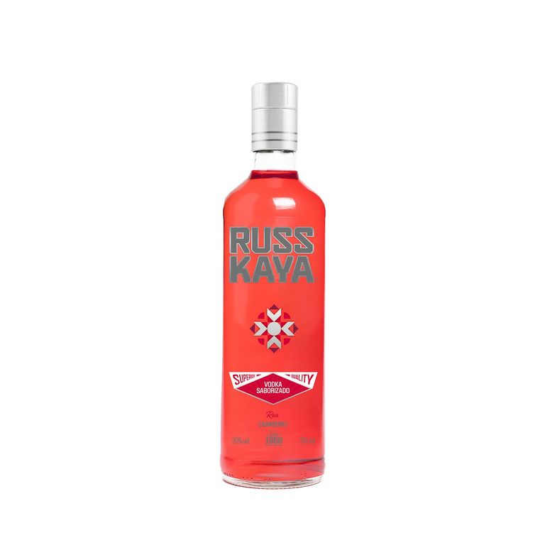 Vodka Russkaya Cranberry Botella 750 mL