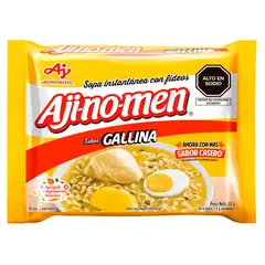 AJINOMEN - Sopa Instantánea Sabor gallina 80 g