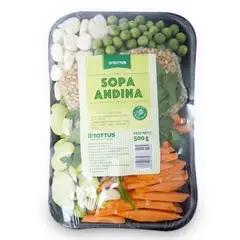 TOTTUS VERDURAS - Verduras Para Sopa Andina Tottus