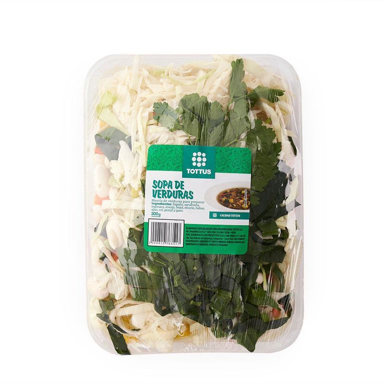 Verduras Para Sopa De Verduras Tottus