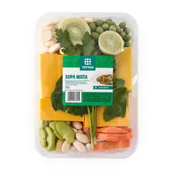 TOTTUS VERDURAS - Verduras Para Sopa Mixta Tottus