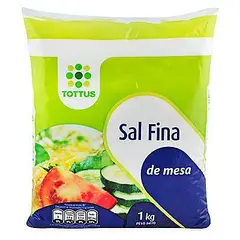 TOTTUS - Sal de Mesa 1kg