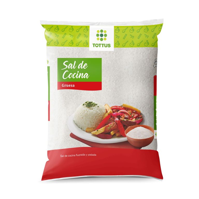 Sal de Cocina Tottus Bolsa 1 Kg