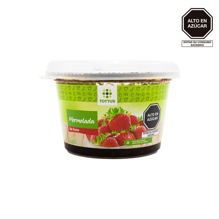 Mermelada Tottus Fresa Envase 340 g