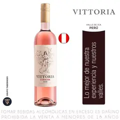 VITTORIA - Vino Rosé Perú Botella 750 mL
