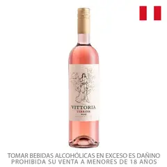 undefined - Vino Vittoria Rosé Perú Botella 750 mL