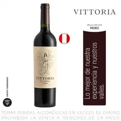 VITTORIA - Vino Vittoria Syrah Reserva Botella 750 mL