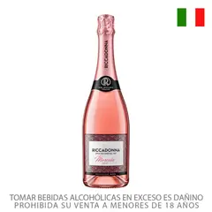 undefined - Espumante Riccadonna Moscato Rose Botella 750 mL