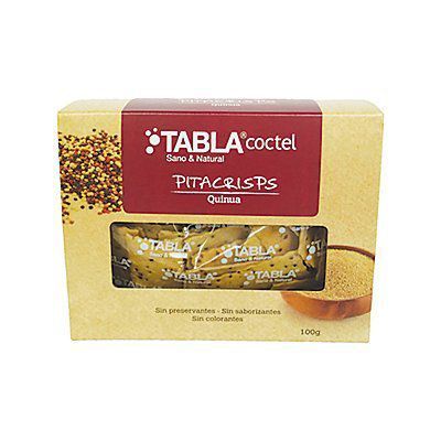 Pitacrisps Tabla Coctel Quinua Caja 100 g
