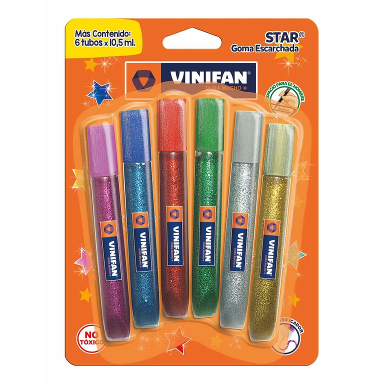 Goma Escarchada Vinifan Star Envase 63 mL