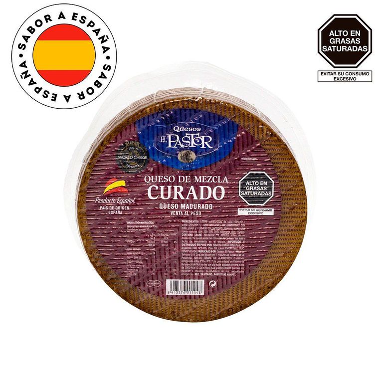 Queso Mezcla Curado El Pastor x Kg