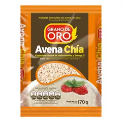 GRANO DE ORO - Avena con Chía Grano de Oro Bolsa 170 g