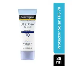 NEUTROGENA - Protector Solar Ultra Sheer SPF70+ Envase 88 mL