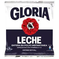 GLORIA - Leche Entera en Polvo 96 g