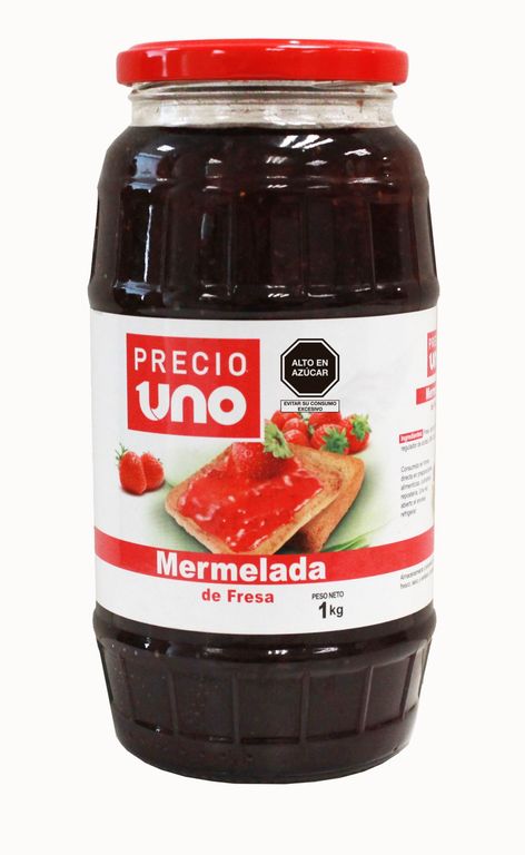 Mermelada de Fresa Precio Uno Envase 1 Kg