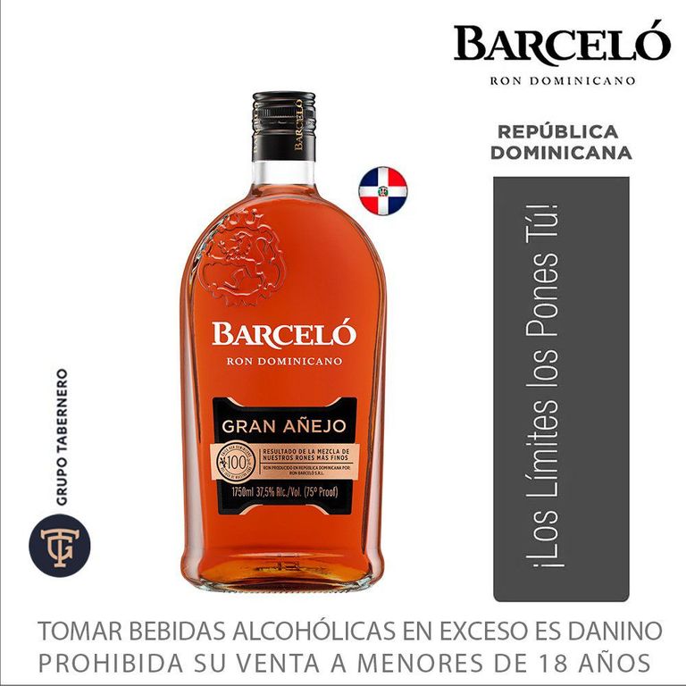 Ron Barceló Gran Añejo Botella 1.75 L