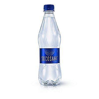 Agua Mineral Socosani Con Gas Botella 500 mL