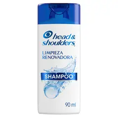HEAD SHOULDERS - Shampoo Limpieza Renovadora Botella 90 mL