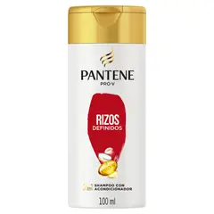 PANTENE - Shampoo Con Acondicionador Rizos Definidos Botella 100 mL