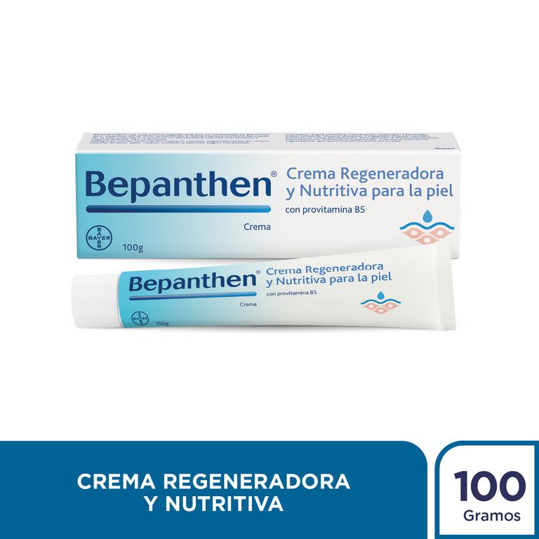 Crema Regeneradora Bepanthen Envase 100 g