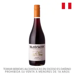 MONTESIERPE - Vino Tinto Montesierpe Malbec Botella 750 mL