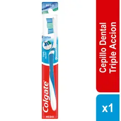COLGATE - Cepillo Dental Triple Acción Medio