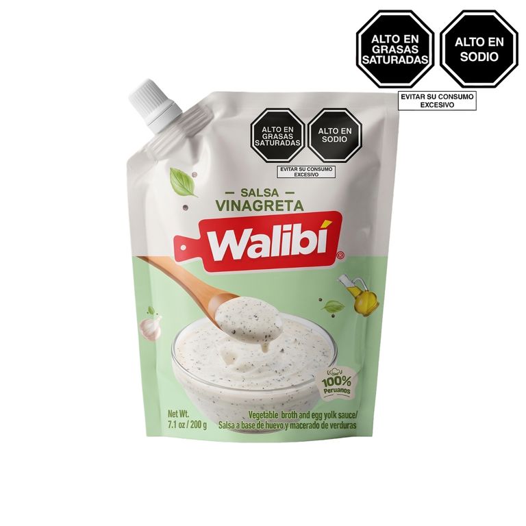Salsa Vinagreta Walibi Doypack 200 g