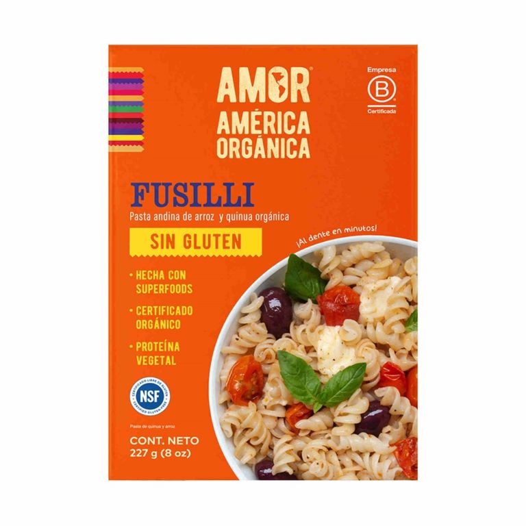Fusilli Orgánico América Bolsa 227 g
