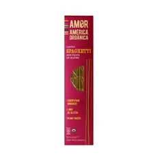 AMERICA ORGANICA - Fideos Trigrano América Orgánica Espaguetti con Vegetales Caja 227 g