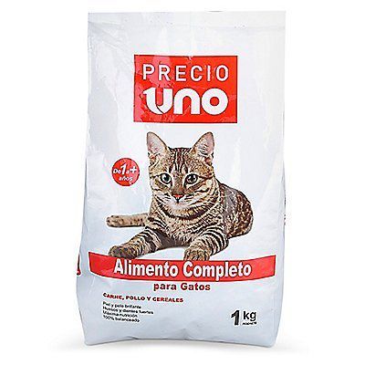 Alimento Seco Gatos Precio Uno Bolsa 1 Kg