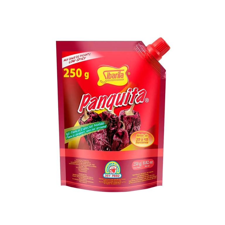 Ají Sibarita Panquita Bajo Picante Doypack 250 g