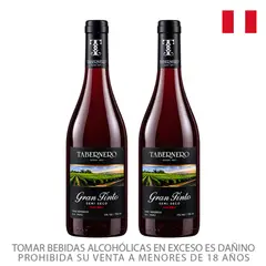 undefined - Vino Tinto Tabernero Semiseco Botella 750 mL